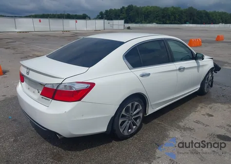 2014 Honda Accord Sport из США, поврежденный, VIN 1HGCR2F54EA129878